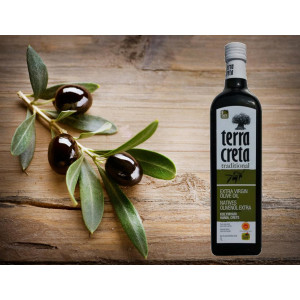 Extra Natives Olivenöl Terra Creta Kolymvari PDO (1L Flasche)