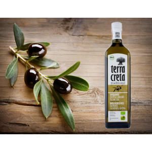 Extra Natives Olivenöl Terra Creta Bio Organic (1L Flasche)