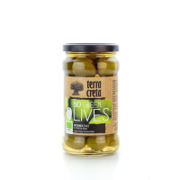BIO grüne Oliven Terra Creta im Glas 315 ml