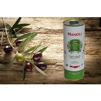MANOLI Extra natives Olivenöl aus Kreta (1L Dose)