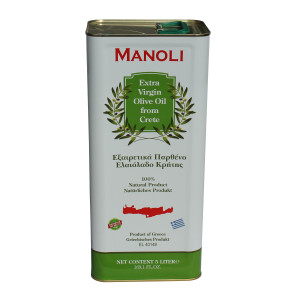 MANOLI Extra natives Oliven&ouml;l aus Kreta (5L...