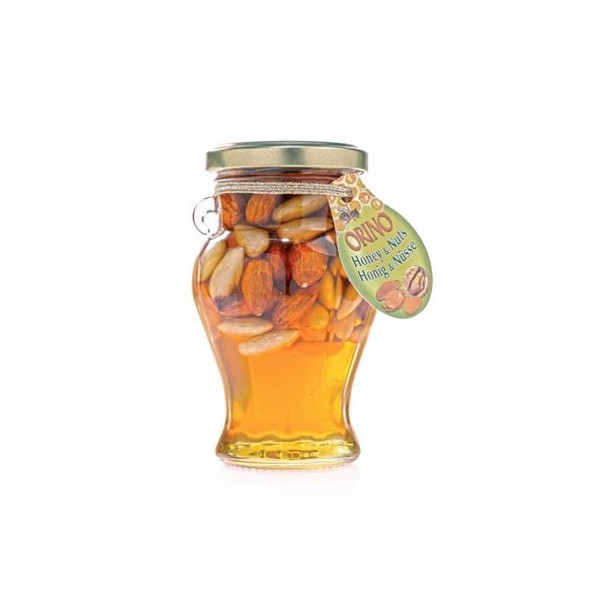 Honig mit Mixnüssen - Amphoreas (250g) Orino