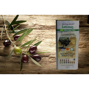 Latzimas BIO Extra Natives Olivenöl erste Kaltpressung (5L Kanister)