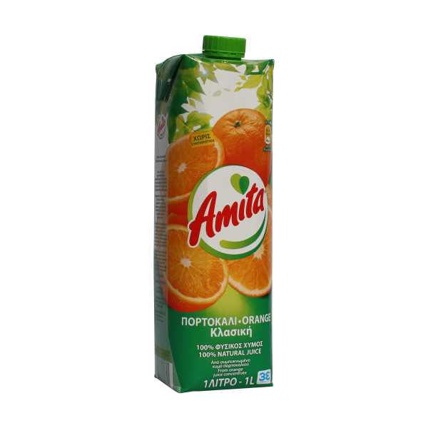 Orangenfruchtsaft 100% (1000ml) Amita