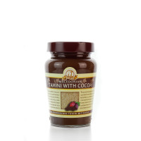 Tahini mit Kakao 350g Glas von Haitoglou