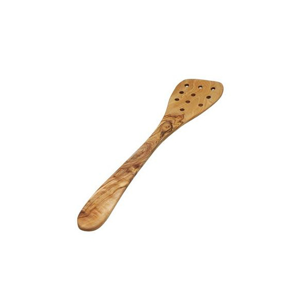 Olivenholz Pfannenwender mit Löchern ca. 30 cm