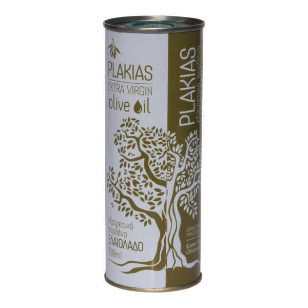 Plakias Olivenöl Extra Nativ Koroneiki (500ml Dose)