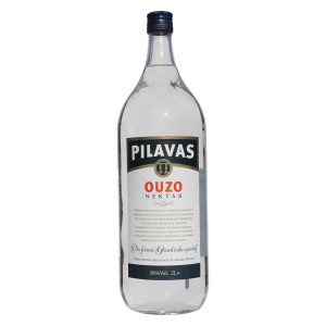 Ouzo Nektar Normal 2 Liter Flasche von Pilavas