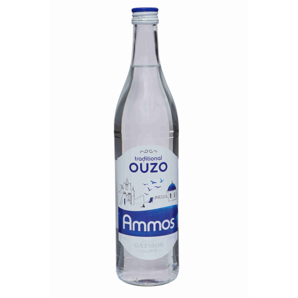 Ouzo Ammos 700ml Flasche von Gatsios