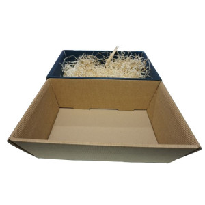 Geschenkkorb 35 x20 x10 cm natur inkl. Holzwolle