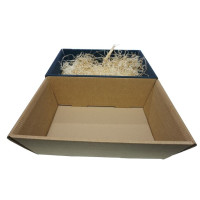 Geschenkkorb 35 x20 x10 cm natur inkl. Holzwolle