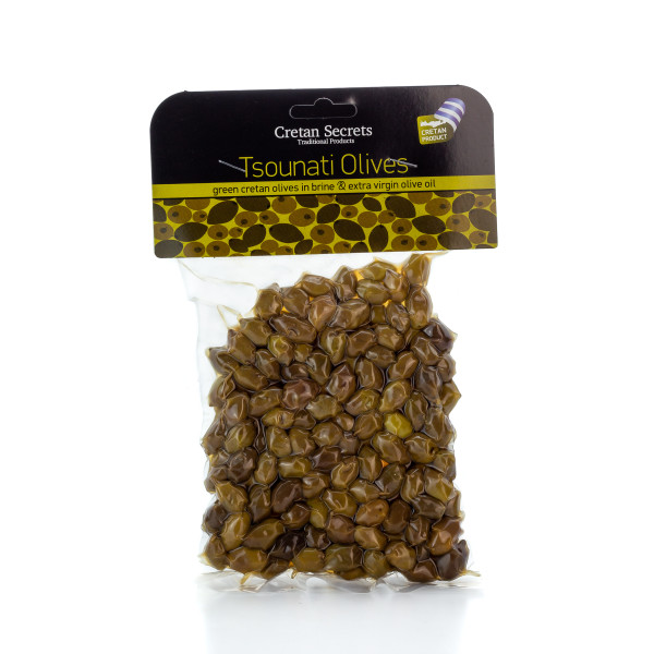 Cretan Secrets Tsounaten Oliven 220g