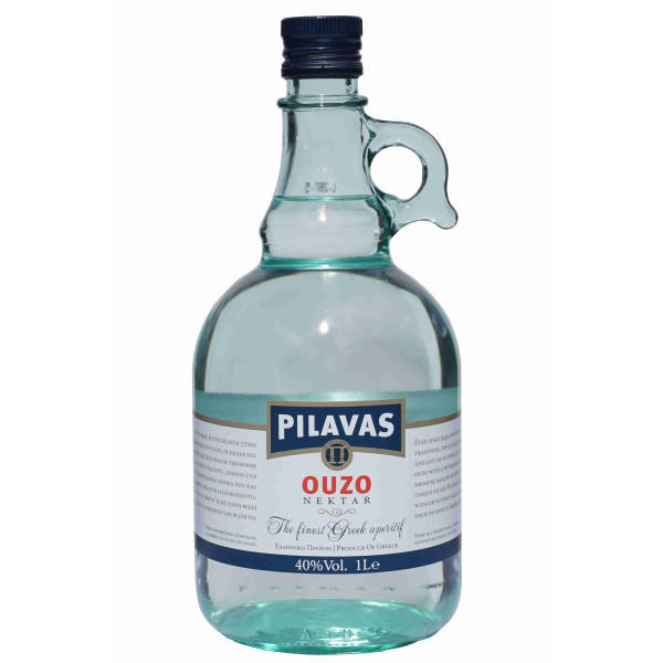 Ouzo Nektar 1 Liter Karaffe von Pilavas