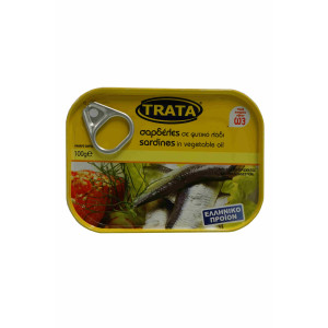 Sardinen in Öl eingelegt 100g Konserve von Trata