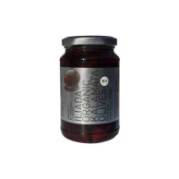 Schwarze Kalamata Oliven BIO ohne Kern 370g Glas von Agro Vim