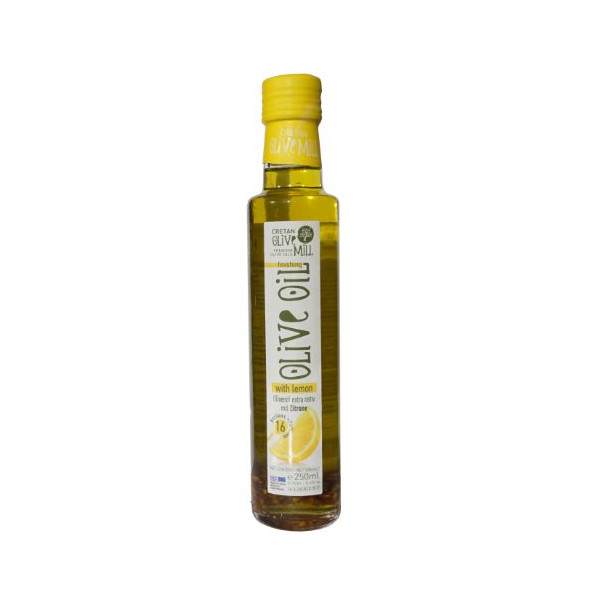 Olivenöl mit Zitrone extra nativ 250ml Cretan Olive Mill
