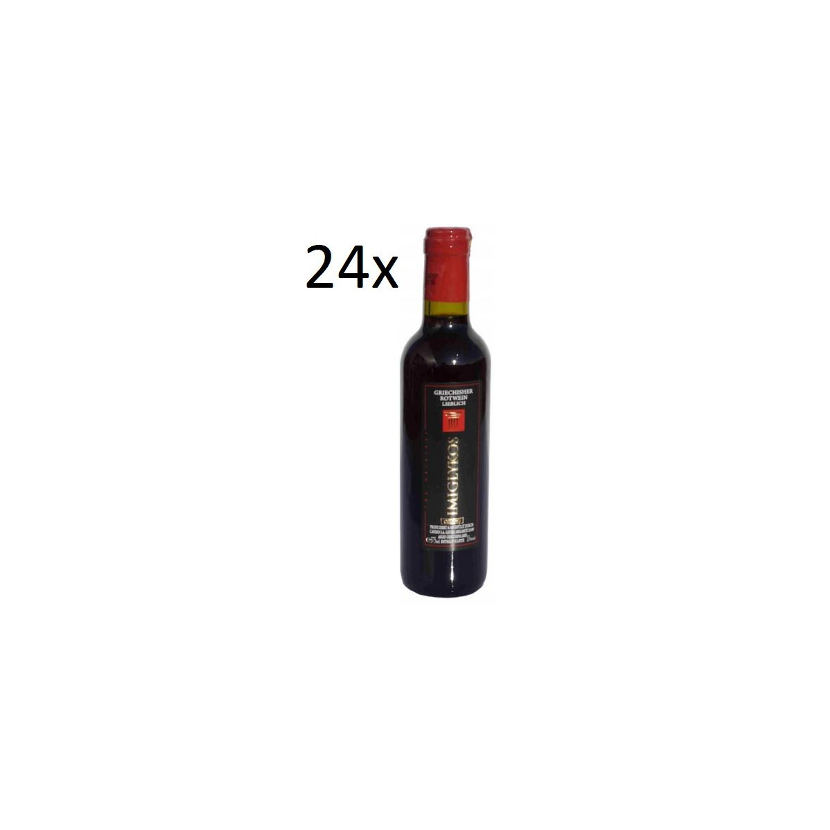 Flasche Imiglykos 350ml Cavino von Rotwein