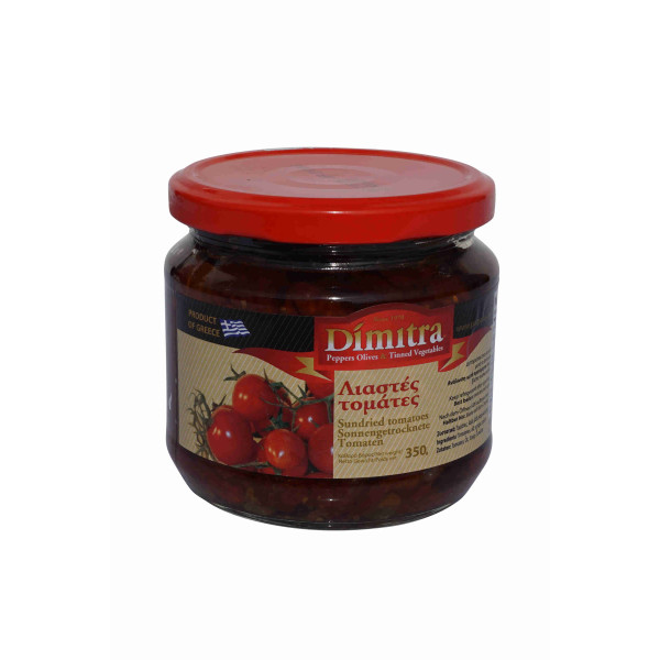 Sonnengetrocknete Tomaten 350g Glas von Dimitra
