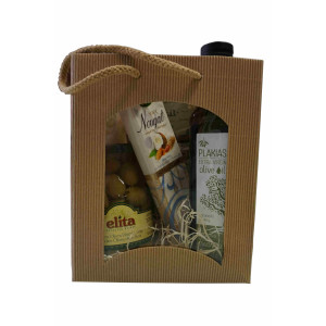 Kleines Geschenk Set Öl & Oliven Greek I