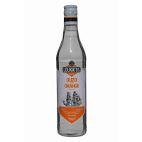 OUZO mit Orange 43% 700ml Flasche von Loukatos