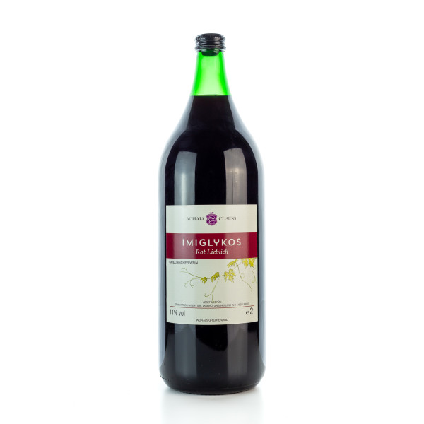 Imiglykos Rot Achaia Clauss 2 Liter Flasche