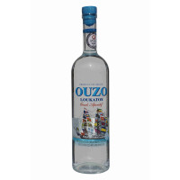 OUZO 38% 700ml Flasche von Loukatos