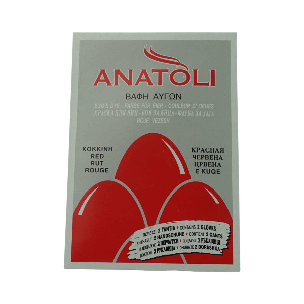 Anatoli Eierfarbe aus Griechenland rot 3g