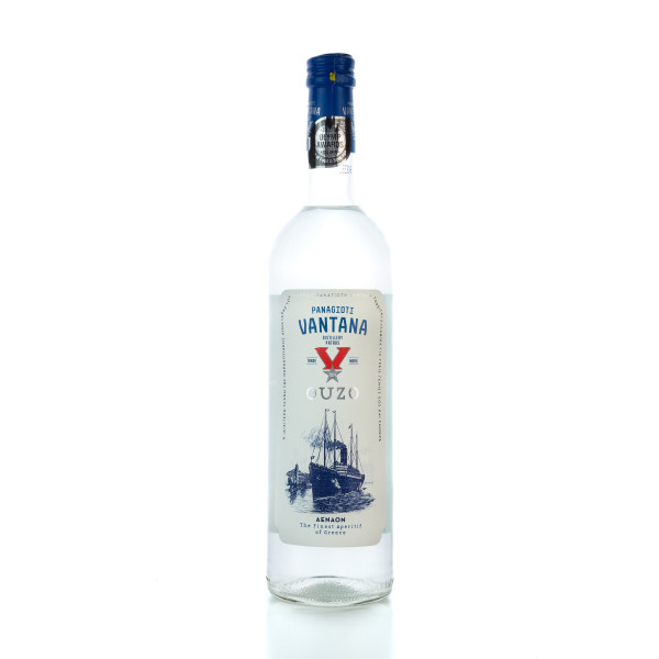 Ouzo Aenaon 700ml Flasche von Vantana