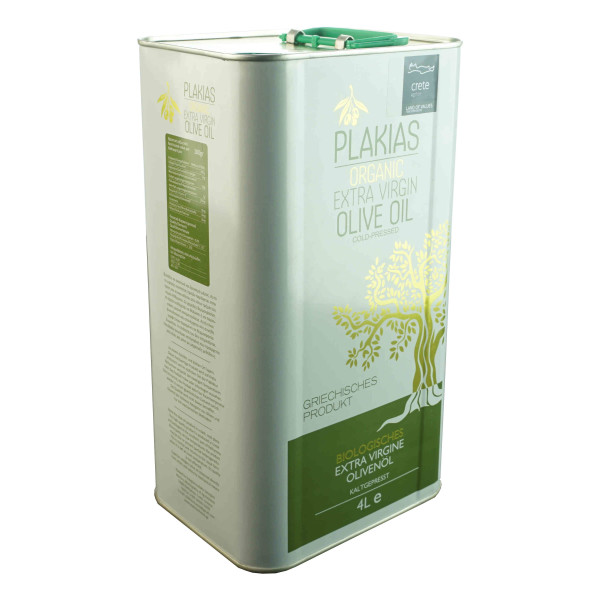 Plakias BIO Olivenöl Extra Nativ Koroneiki (4L Kanister)