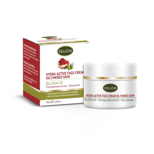 Kalliston Hydra Active Gesichts Creme für fettige und Misch-Haut 50ml
