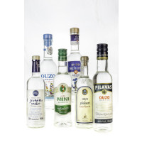 6x Ouzo aus Griechenland im Set je 200ml