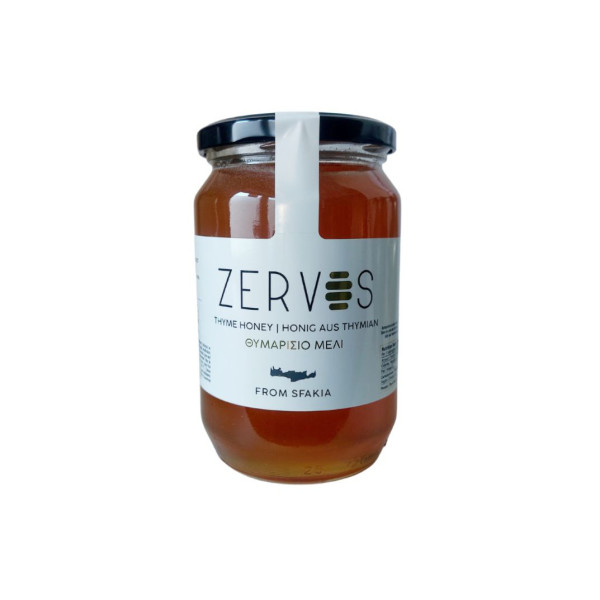 Cremiger Thymian PREMIUM Honig im 950g Glas Imbros Sfakia Kreta