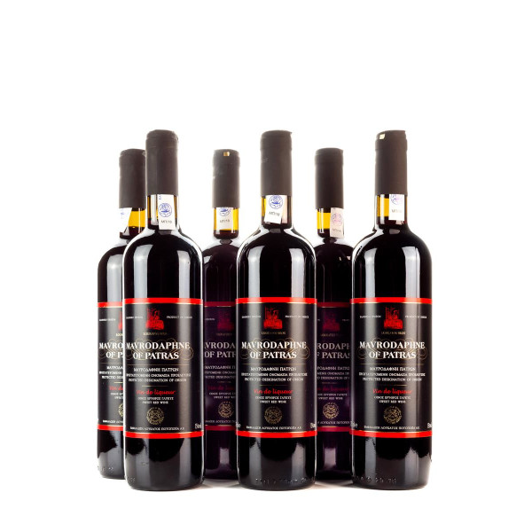 6x Mavrodaphne Loukatos 15% 750ml Flasche