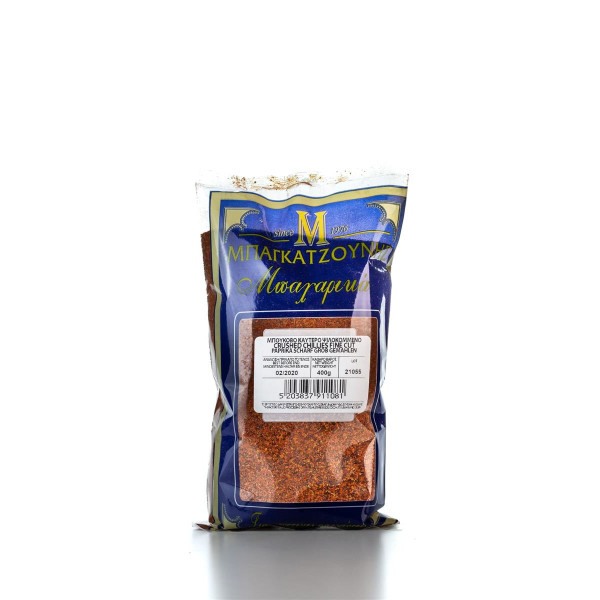Boukovo scharf grob gemahlen 400g Beutel von Bagatzounis