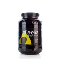 Entkernte griechische Kalamata Oliven Giants im PET-Fass 1 KG von Elia-Elia