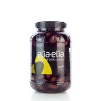 Entkernte griechische Kalamata Oliven Extra Large im PET-Fass 1 KG von Elia-Elia