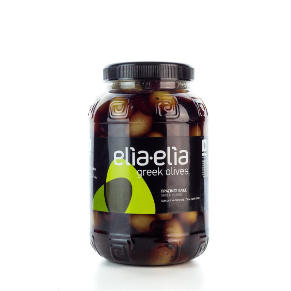 Gemischte entkernte griechische Cocktail Oliven Kolossal im PET-Fass1 KG von Elia-Elia