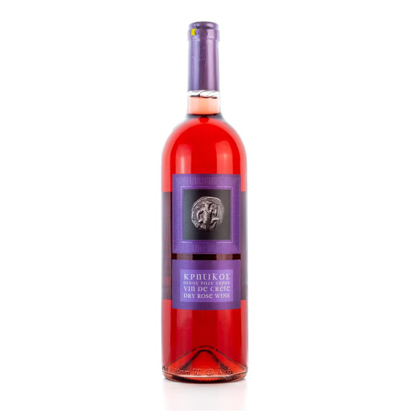 Vin de Crete Rosewein trocken 750ml Flasche von Michalakis