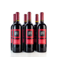 6x Vin de Crete Rot trocken 750ml 12% Michalakis