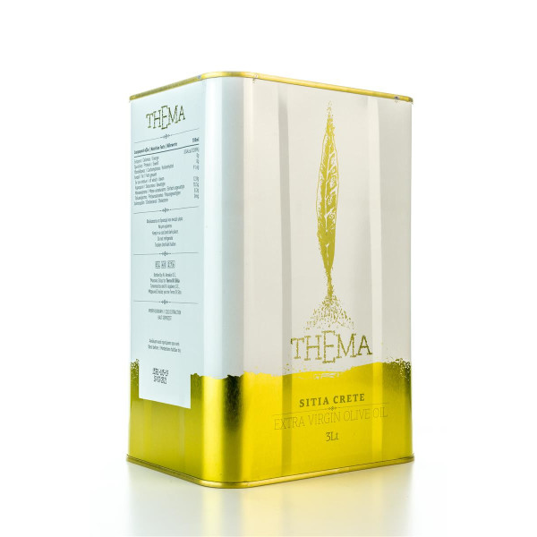Thema Olivenöl extra nativ 0,2% 3 L Kanister P.D.O. Sitia von Terra di Sitia