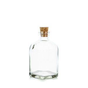Feinkost Glasflasche mit Korken 100ml