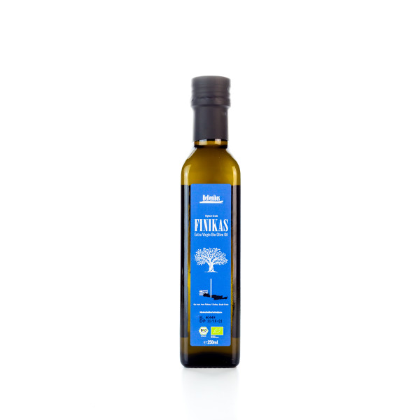 Finikas BIO Olivenöl extra nativ 0,25 L Glasflasche von Hellenikos