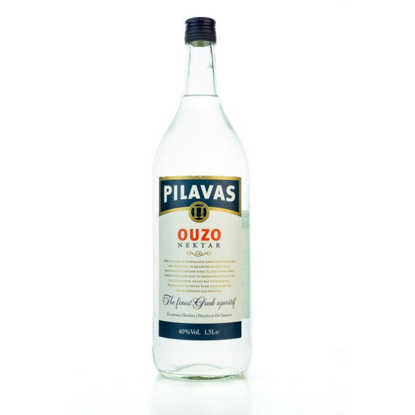 Ouzo Pilavas Nektar (1500ml / 40%) - Der Klassiker - Ouzo aus Pilavas