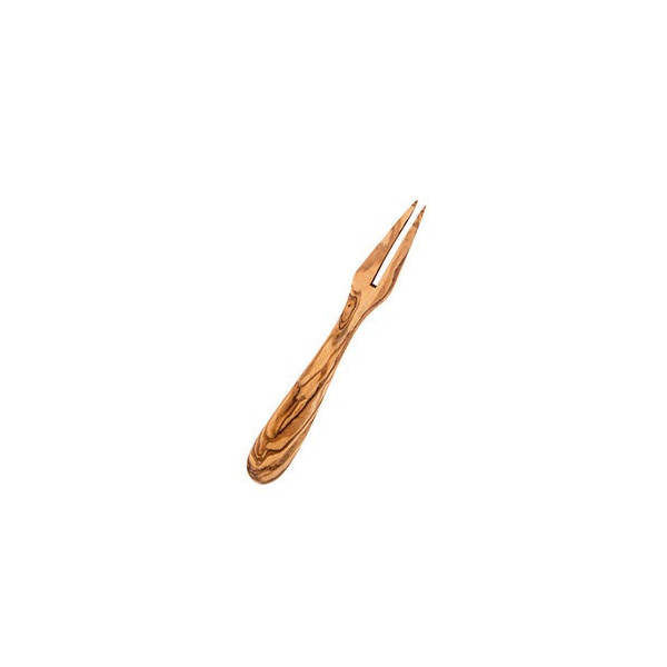 Olivenholz Aufschnittgabel ca.17 cm