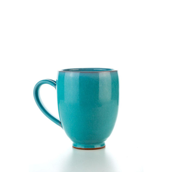 Hydria Original handgemachte Keramik Tasse Oval Groß von Kreta