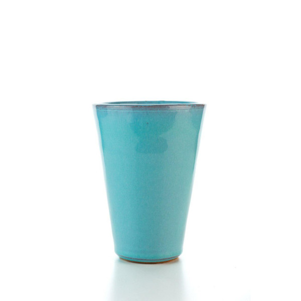 Hydria Original handgemachter Keramik Becher von Kreta - türkis