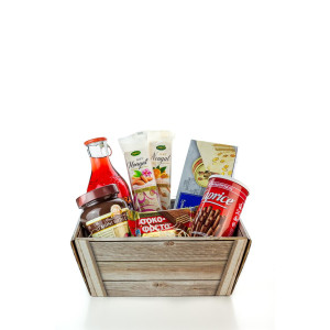 Geschenkkorb Set griechischer süßer Abend