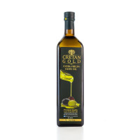 Cretan Gold Olivenöl Extra Nativ Koroneiki (1000ml Flasche) von Emelko