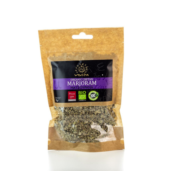 BIO getrockneter Majoran (25g) von der Insel Kreta von v4vita Salbei-Tee