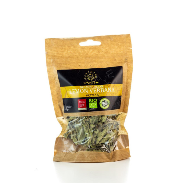 BIO getrocknete Zitronenverbene (10g) von der Insel Kreta von v4vita auch als Tee
